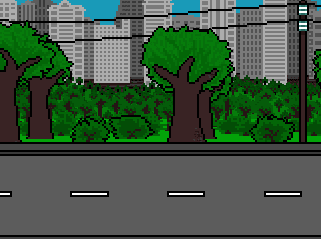the road